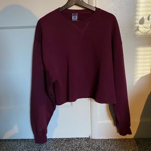 Russell heavyweight cotton sweater